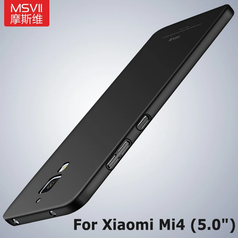 Msvii Чехлы для Xiaomi mi 4 чехол тонкий матовый чехол для Xiaomi mi 4 4c 4i чехол Xio mi 4 USB c жесткий чехол из поликарбоната для Xiaomi mi 4c mi 4i M4 чехол s