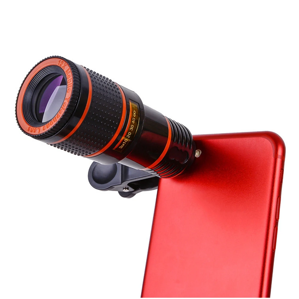 Buy Universal Mobile Phone 12X Telescope HD External