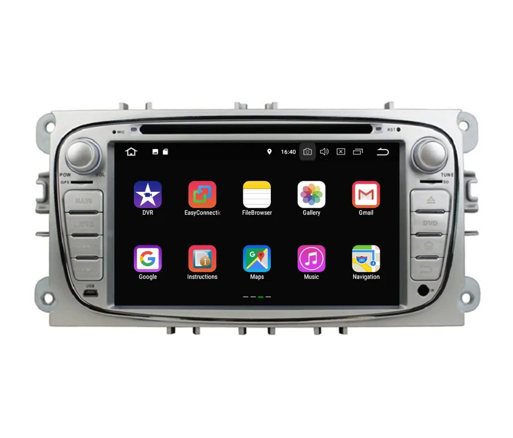 Top 2GB RAM Quad Core 2 din 7" Android 8.1 Car DVD Player for Ford Focus 2008-2010 With Radio GPS WIFI Bluetooth USB DVR OBD 1 Top 2GB RAM Quad Core 2 din 7" Android 8.1 Car DVD Player for Ford Focus 2008-2010 With Radio GPS WIFI Bluetooth USB DVR OBD 1