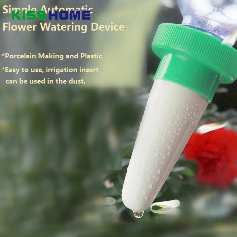 

Ceramics Irrigator for bottles Drip Ceramics Watering Kits Garden Automatic Drip Irrigation Self Watering Cone Watering Tools