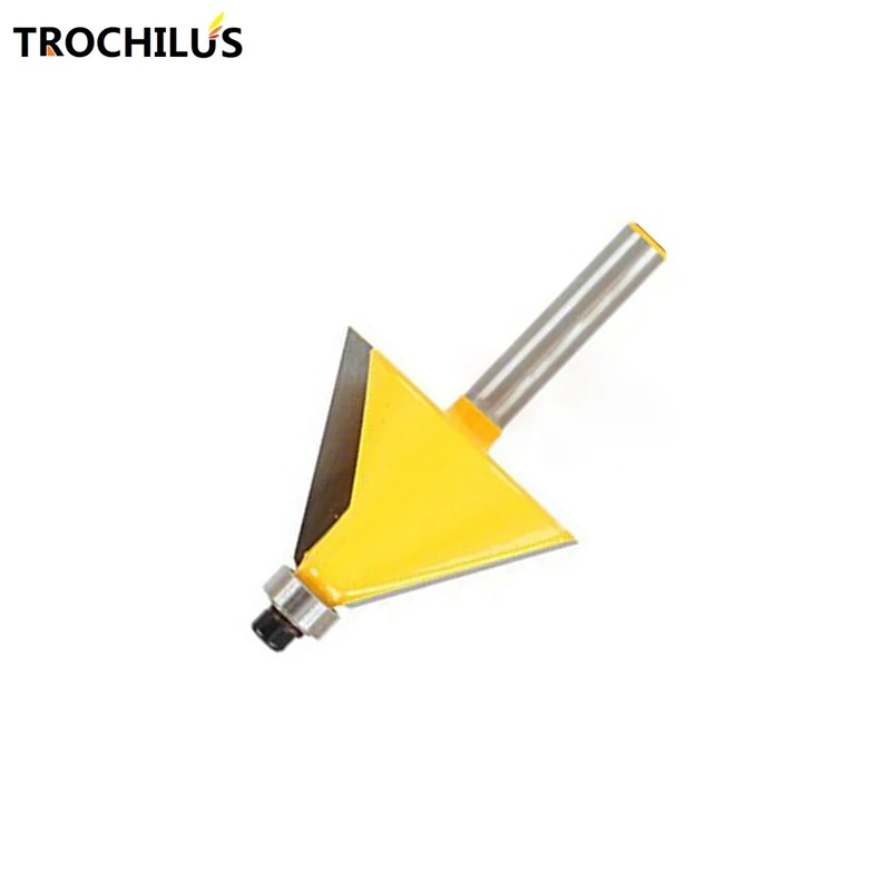 

1/4 Inch 30 Degree Bevel milling cutters Woodworking tool Tenon cnc router bits carbide milling cutters/wood cutter
