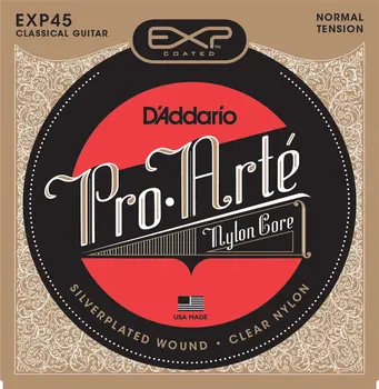 

D'Addario EXP45 / EXP46 Pro Arte Coated Classical Guitar Strings, Normal/Hard Tension