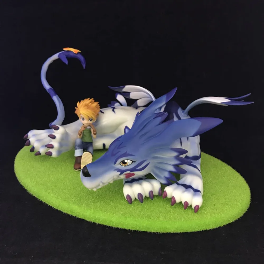 

GEM Digimon Adventure Digital Monster Gabumon & Yamato PVC Figure Collectible Model Toy