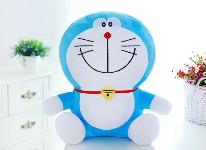 Us 2599 Kecil Lucu Senyum Doraemon Mainan Boneka Indah Doraemon Boneka Sempurna Hadiah Sekitar 25 Cm In Stuffed Plush Hewan From Mainan Hobi On
