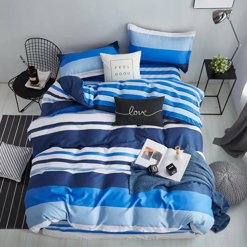 

Bedding Set 1 Pcs Duvet Cover/quilt Cover/comforter Cover +2 Pillowcase Queen King Full Twin Size Edredon Dormitory Bed Set