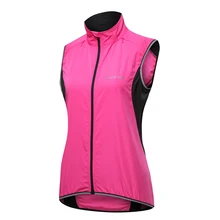 Женский жилет для велоспорта велосипедный жилет ветровка плащ водостойкий ветрозащитный дышащий жилет розового и фиолетового цвета