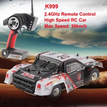 Высокоскоростной 4CH 4WD 2,4 ГГц RC автомобиль K999 Drift радиоуправляемые игрушки rc гоночная машина дистанционного управления автомобилем детская игрушка для подарка и A979