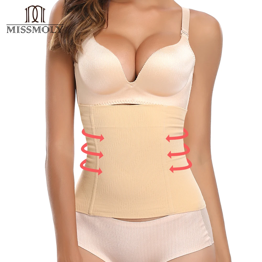 

Waist Cincher Trainer Body Shaper Tummy Control Shaper Slimming Belt Women Shapewear Steel Boned Postpartum Recovery Faja Girdle