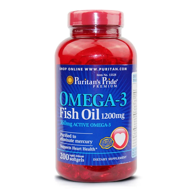 omega-3 рыбий жир 1200 мг 200 шт