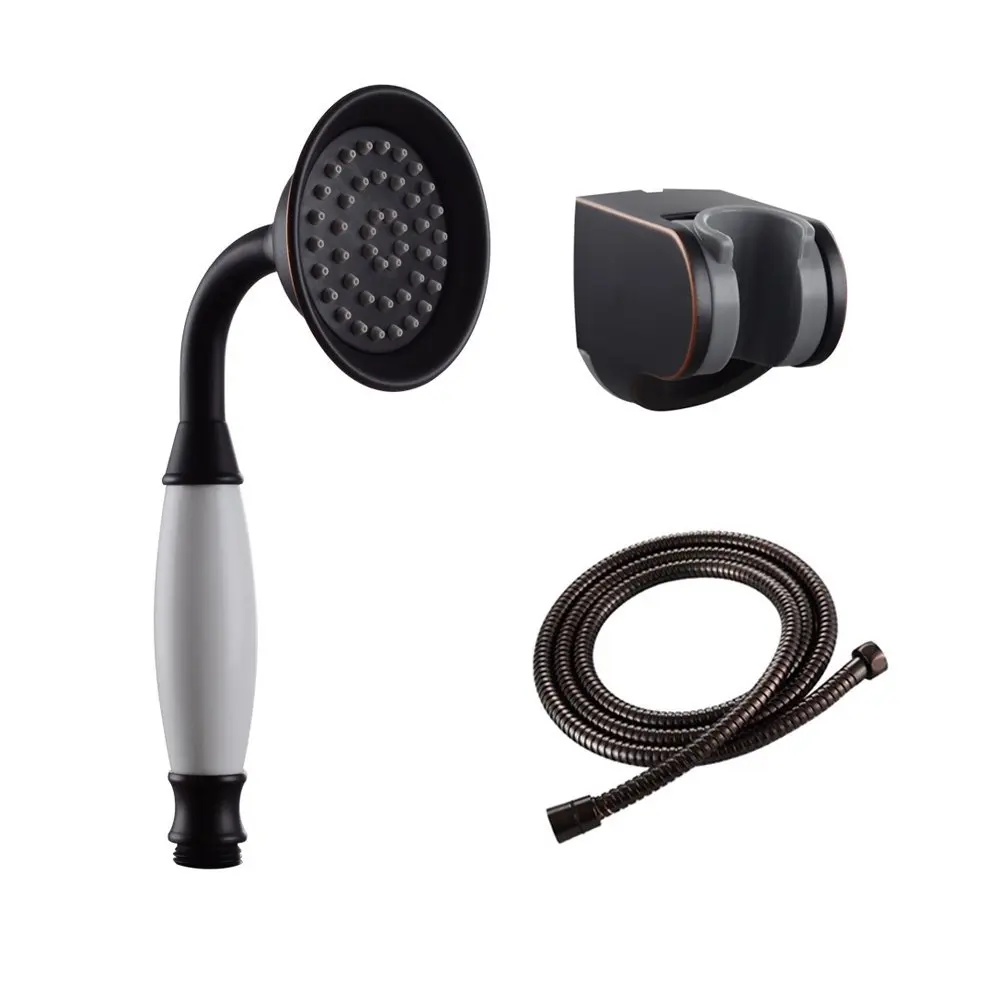 Oil Rubbed Bronze Finish Solid brass ceramics bathroom Handheld Shower