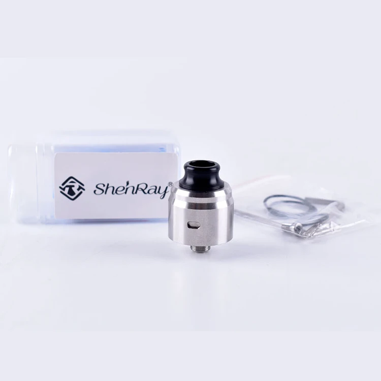 

Shenray wave RDA squonk dripper MTL rda bf atomizer 22mm vape rebuildable tank fit 510 thread mod