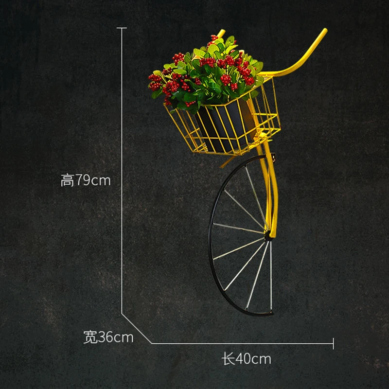 Креативная Ретро креативная велосипедная голова, велосипедная настенная подвеска, молочный чай, магазин, прозрачный бар, настенные украшения, фрески, украшение для дома, подарки
