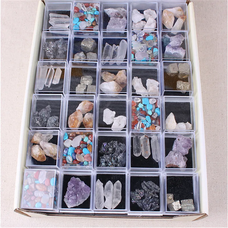 

Natural crystal ore geology silicon carbide pyrites materials mixed ore mineral raw stone specimen gift citrine point ornament