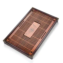 53,5*33,5*5 см Заводские бутик труба твердой древесины Ke деревянный поднос для час отвод воды Настольный набор для чая чай подарок обработки