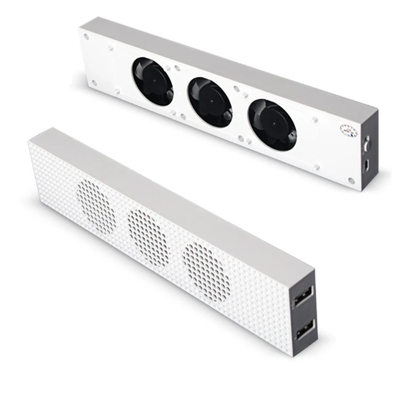 For Xbox One S Cooling Fan With 2 Usb Ports Hub And 3 H L Speed