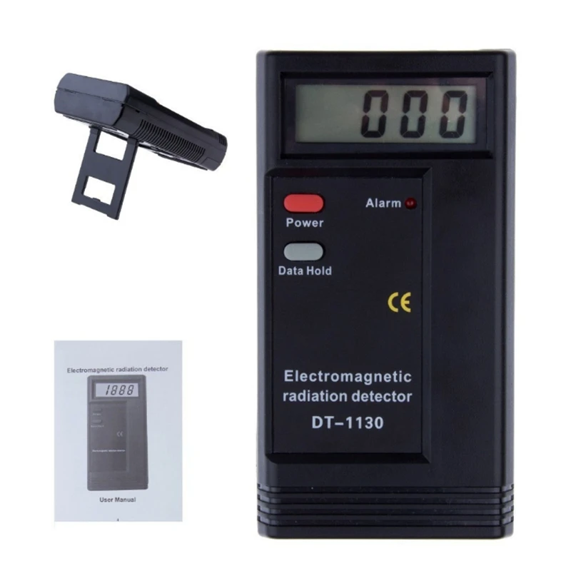 Детектор электромагнитного излучения цифровой измеритель EMF электронный Частотный тестер домашний офис Компьютерный монитор Удержание данных сигнализация