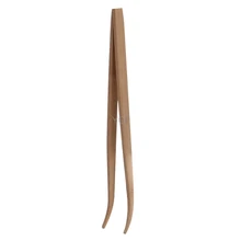 Pinzas de madera para reptiles, pinzas largas de 28 cm y 16,5 cm de tamaño, herramienta de araña de rana, limpieza y alimentación de Terrario de arena