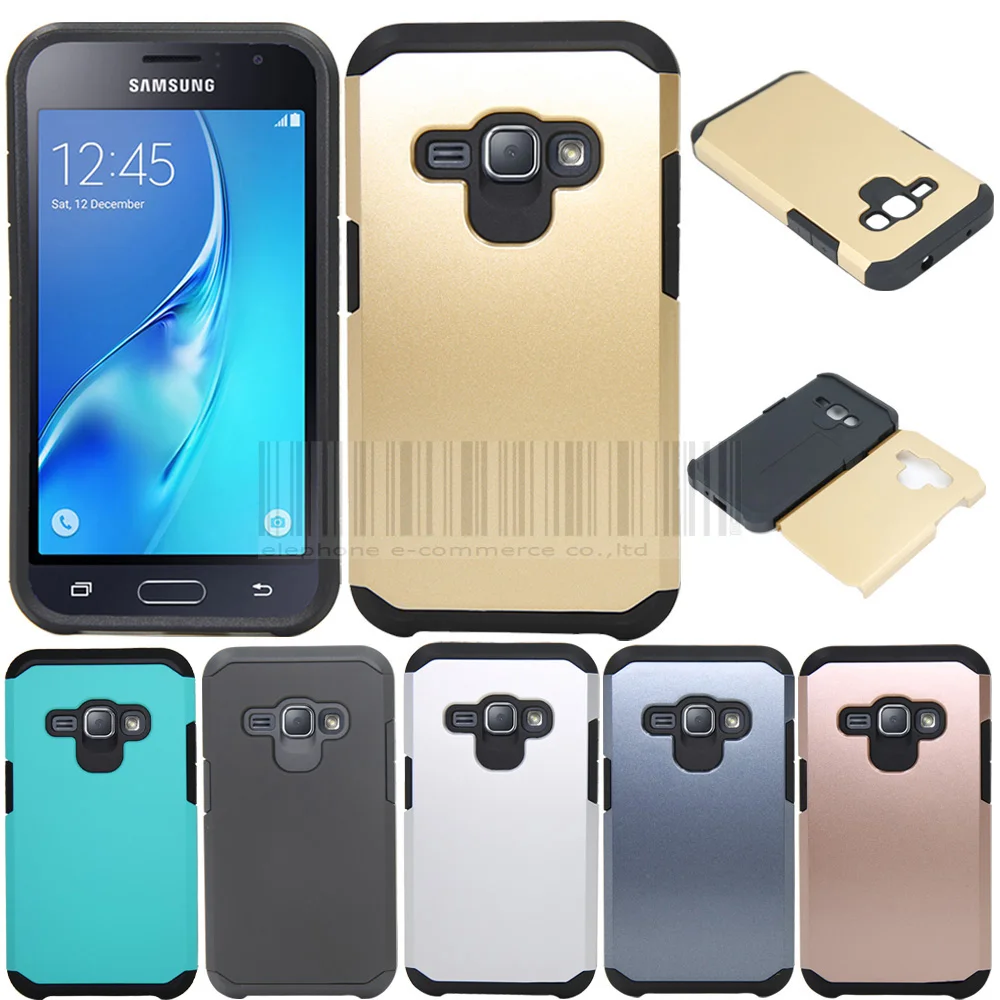 Double Protective TPU+PC Anti-shock Slim Tank Armor Hard Case For Samsung Galaxy J1 2016 J120 J120F/Express 3/Amp2 Cover Fundas |