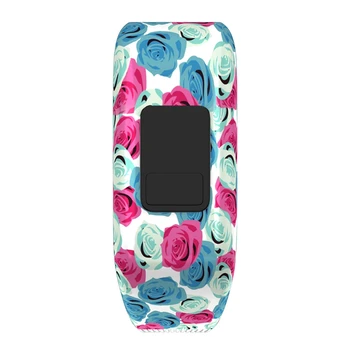 

Watch Band Strap Children Silicone Wristband Wristwatch Bands Replacement Accessories For Garmin Vivofit 3/JR 2