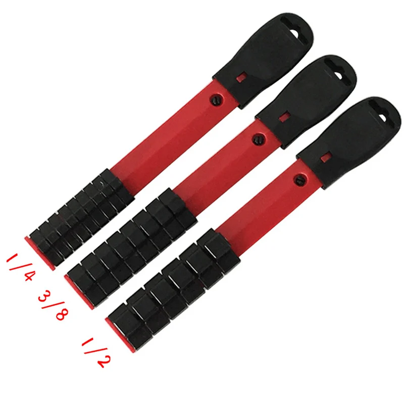 

6/8/9 Socket 1/2 3/8 1/4 Rack Storage Divider Rail Tray Holder Stand Tool Socket Sleeve 14cm Drill Ratchet Bushing Spanner Key
