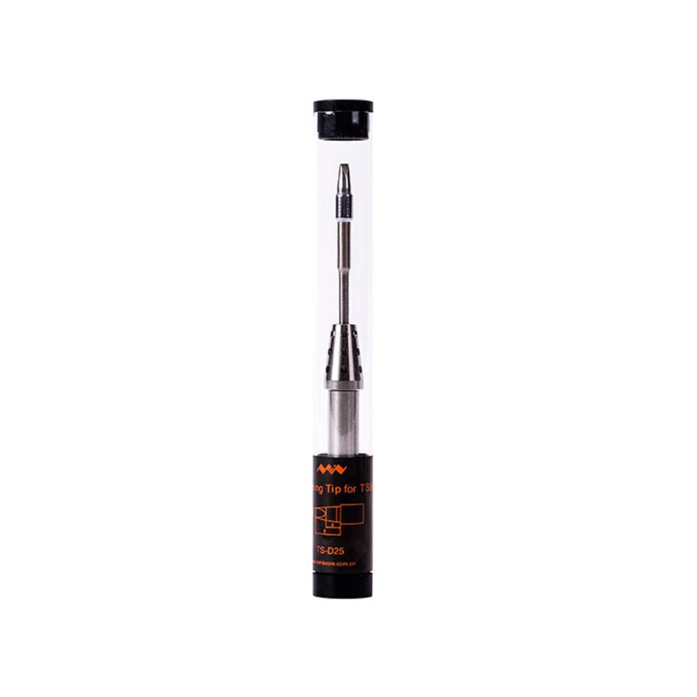 TS80P TS1C Digital LCD Soldering Iron Tips Mini Original Replacement Welding TS-B02 TS-D25 Tip Soldering Iron Tips 5