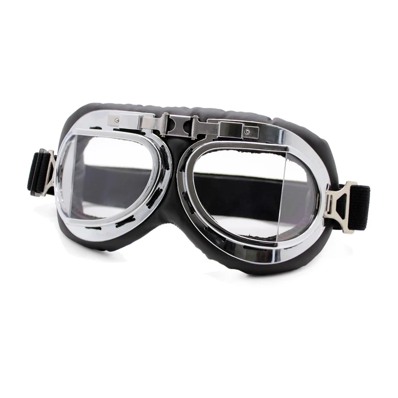 Nuoxintr Retor мотоциклетные очки, уличные мотоциклетные очки, спортивные очки для мотоцикла, для Harley Moto, защитные очки, УФ-защита - Цвет: Retro Goggles 1 C