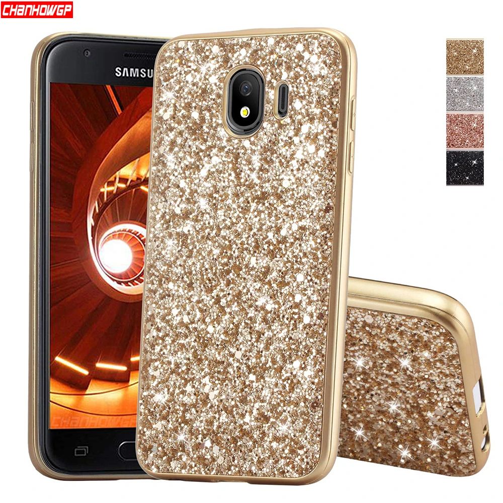 

Fashion Bling Glitter Soft TPU Case For Samsung Galaxy J4 Plus J400 J415 J6 Plus J8 2018 A7 2018 A750F A9 2018 A920F Back Cover