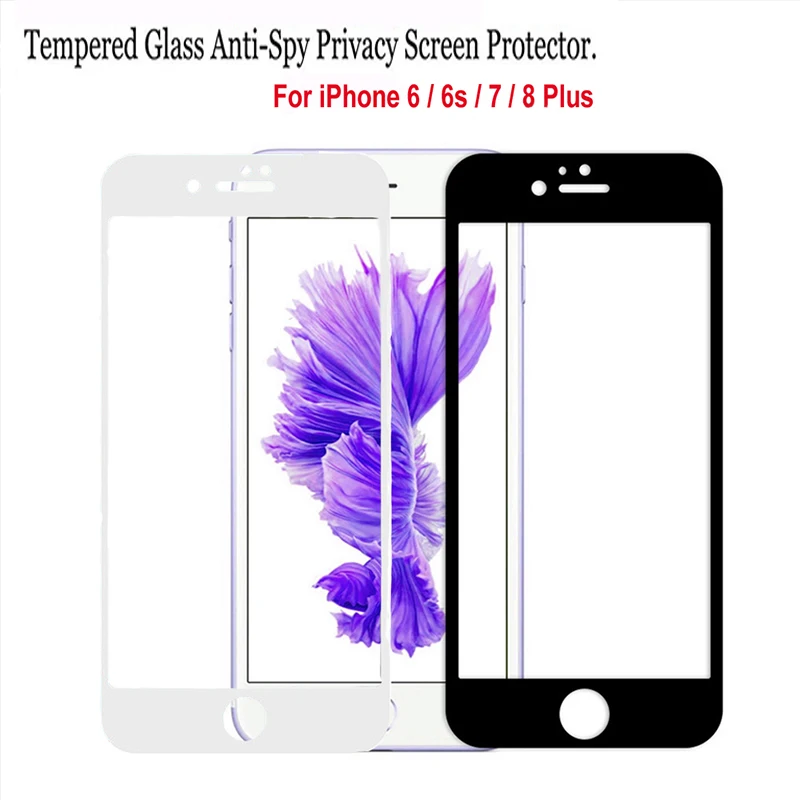 

3D Curved Edge Full Cover Screen Protector For iPhone 6 7 Tempered Glass On The For iPhone 6 s 6s 7 8 Plus Protective Glass Film