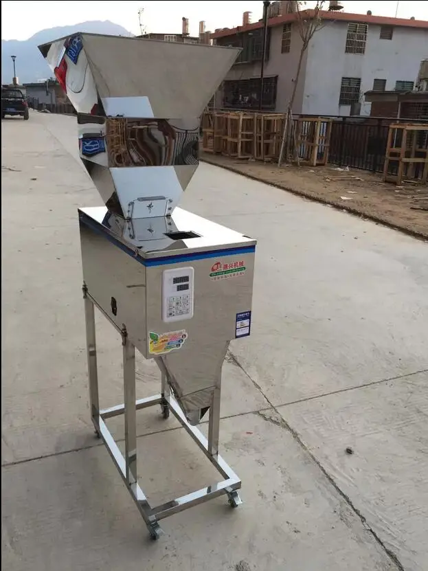 

Food Packing machine Granular materials medicinal packing filling machine version installed high-quality big hopper10-2500g