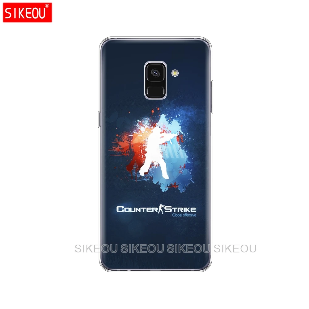 Силиконовый чехол для телефона Samsung Galaxy A8 2018 A3 A310 A5 A510 A7 2016 2017 Counter Strike CS GO