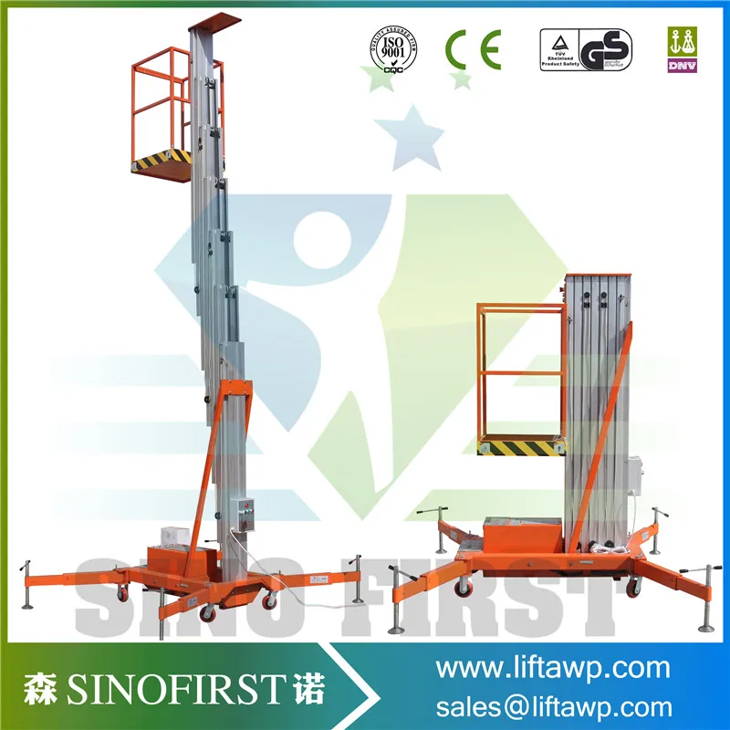 Hydraulic one man lift elevator manufacturers for hotelin Car Jacks