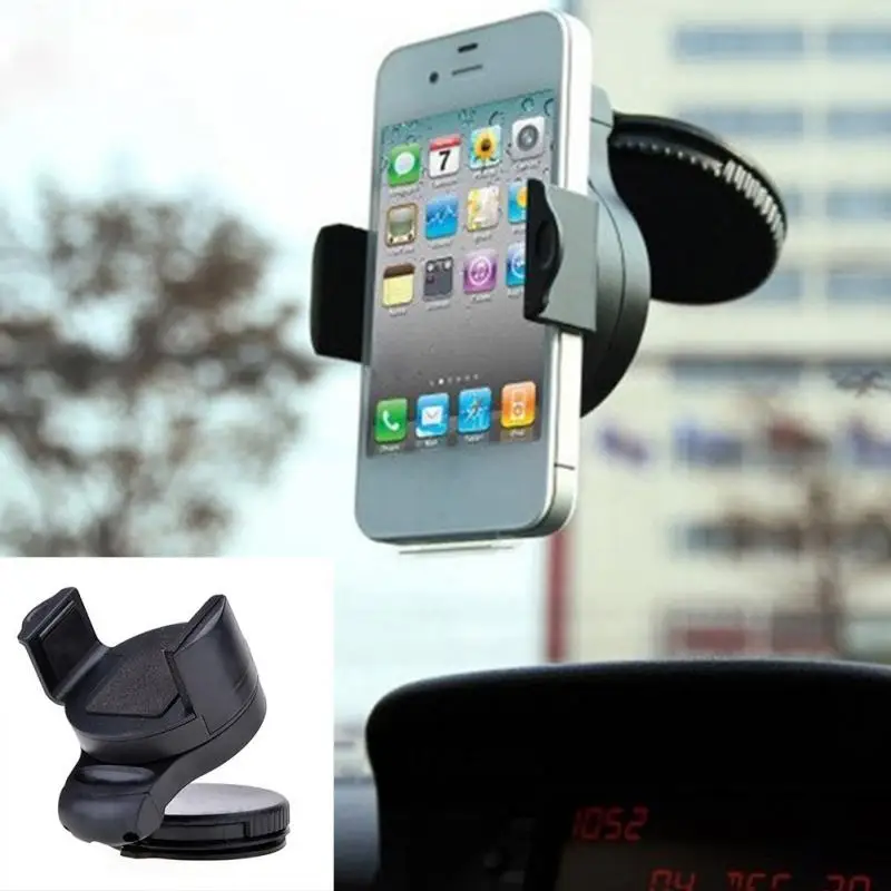 

Mini Universal 360 Suction Cup Mobile Vehicle Support Car Windshield Mount Holder Bracket For iPhone 6/5/4 for Smart Phone