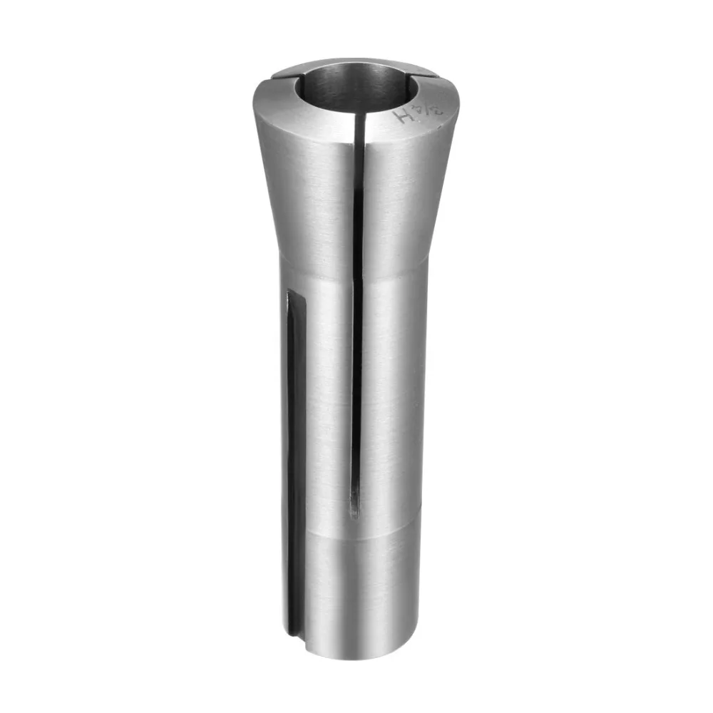 

UXCELL 1/8,1/4,5/16,3/4-Inch 65Mn Spring Steel Spring Collet Metric Mill Chuck Holder for R8 Milling Machine Spindle Taper Hole