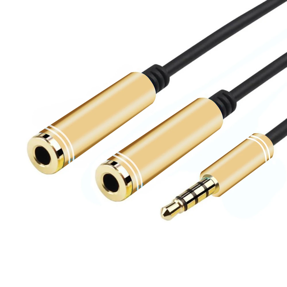 Audio Cable Jack 3.5mm Male to 2 Female (12)
