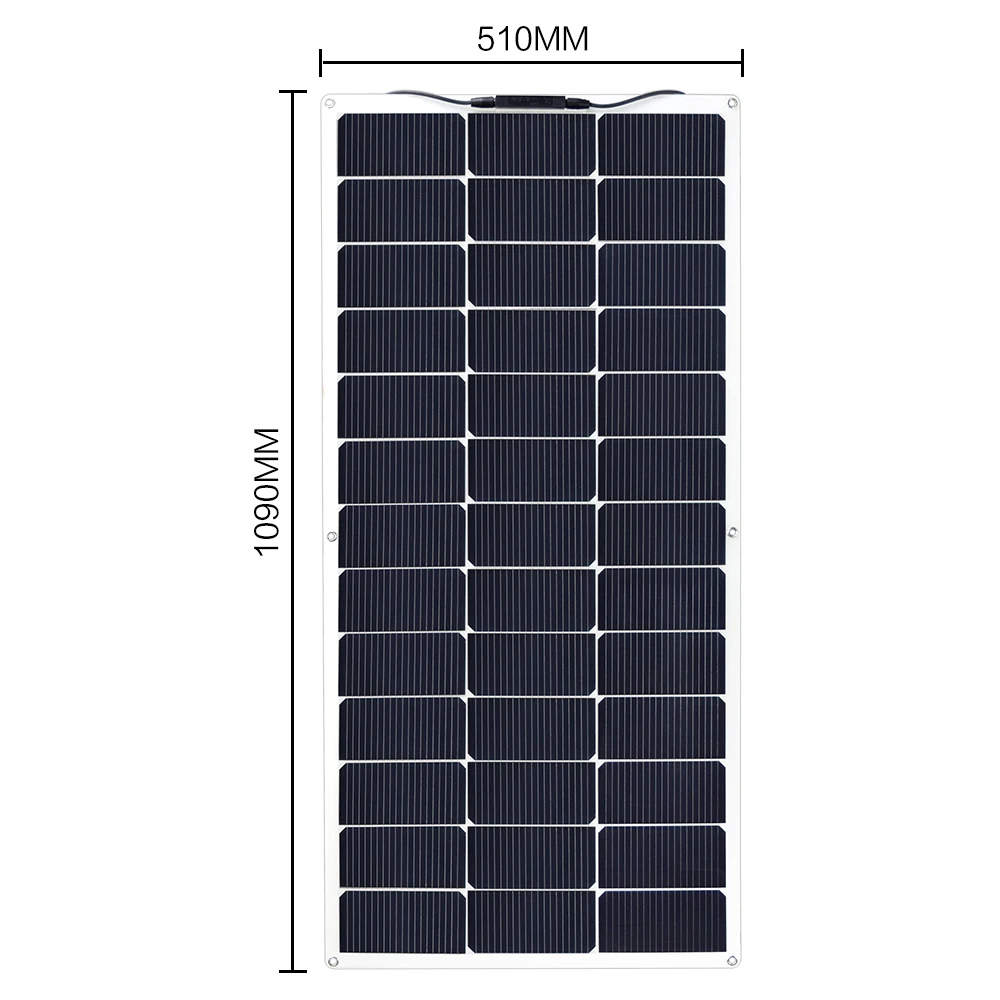 XINPUGUANG 19.5v 100w Solar Panel with 0.9M Mc4 wire connector flexible solar panels placa solar painel solar Charge china 