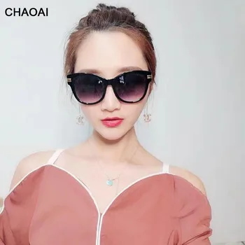 

CHAOAI Women's Sunglasses New 2019 Eyewear Punk Designer Cute Girl Fashion Eyeglass Retro Sunglasses For Female