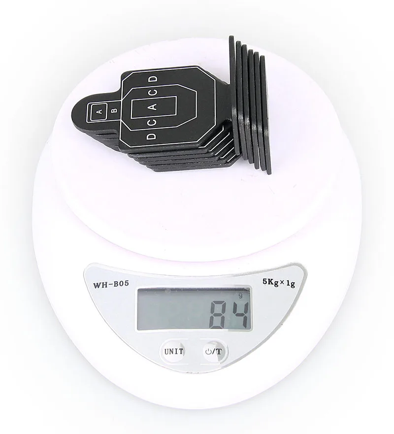 64x44x20 мм набор для страйкбола, тренировочная цель для стрельбы, военная цель для стрельбы(6 шт.), GZ33-0180A