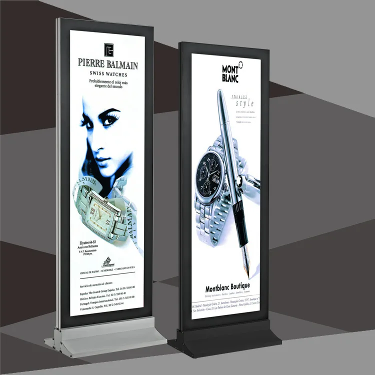 bus stop advertising led light boxes in advertising lights advertising light box