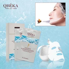 Qbeka с активным пептидом увлажненитель с гиалуроновой кислотой маска для лица увлажняющий естественный уход за кожей полные маски для лица для акне против старения