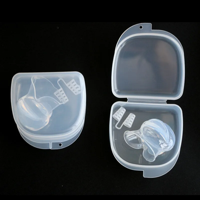 1 коробка комбинированный костюм мягкое Силиконовое устройство против храпа фиксатор и для лечения храпа расширитель для носа