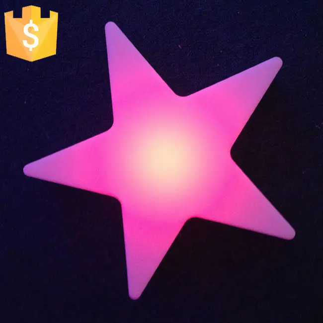 

Popular Colorful Led Christmas Star LED Twinkle Light LED Wedding Night Lights free shipping 1pc