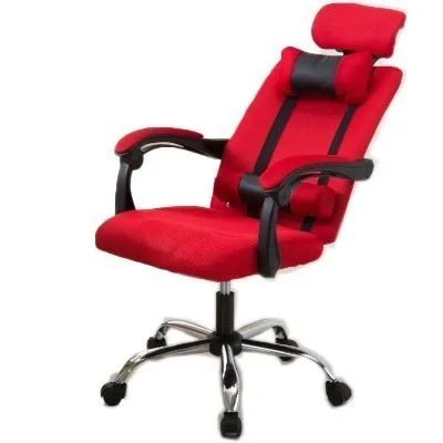 Высокое качество кг-118 Poltrona киберспорт в прямом эфире, геймер дышащая подушка кружевные кресло-каталка можете лежать Эргономика бытовой - Цвет: red