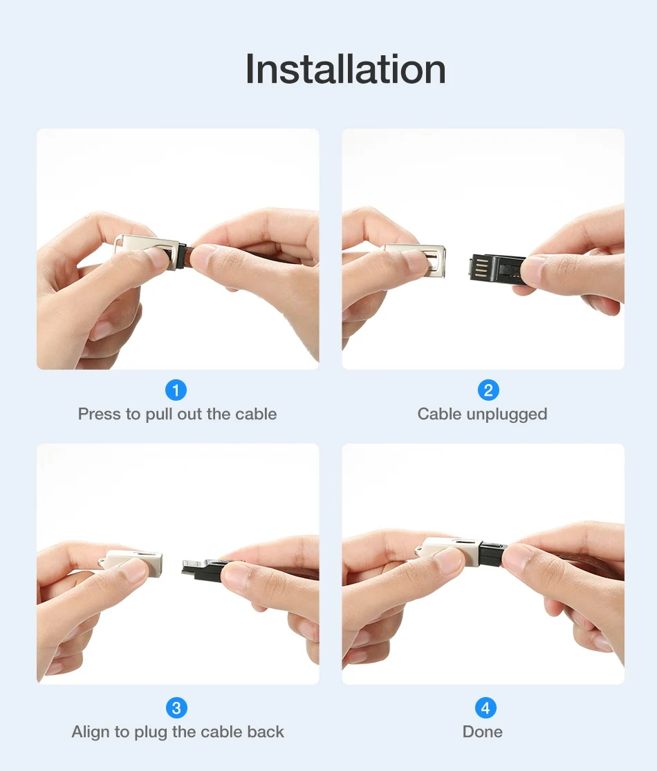 FLOVEME брелок USB кабель для Samsung S9 S8 Plus Мини Кожа Тип C USB кабели для телефонов 2A Быстрая зарядка данных для USB C кабель