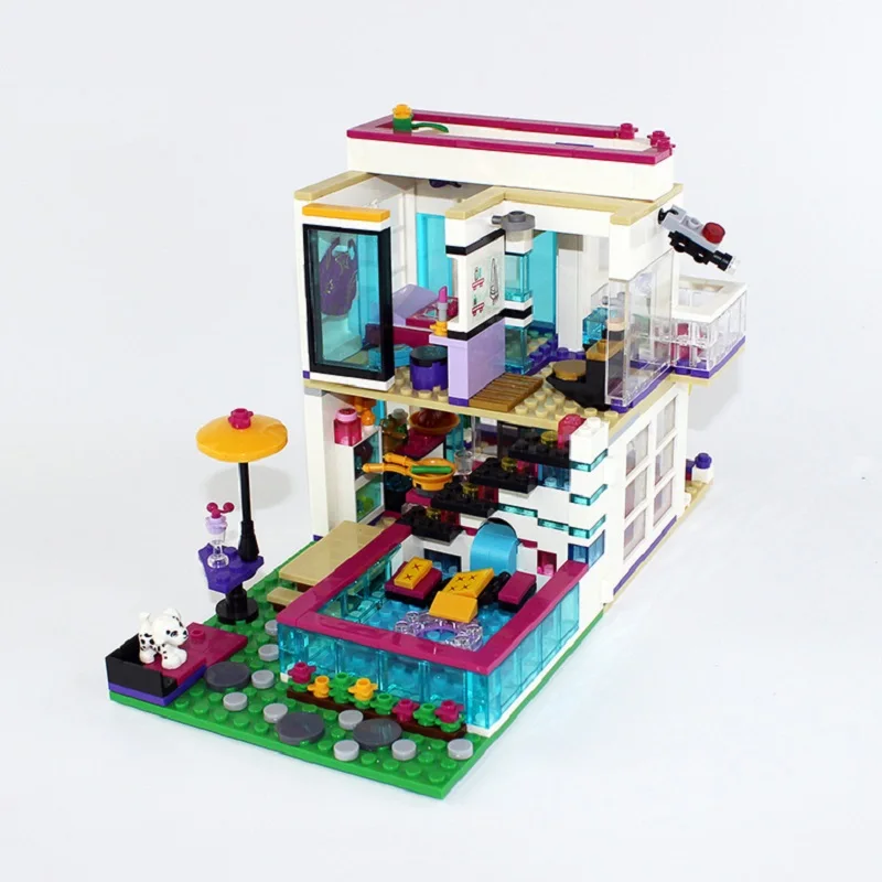 Bela Friends Series Livis Pop Star House Building Blocks Compatible