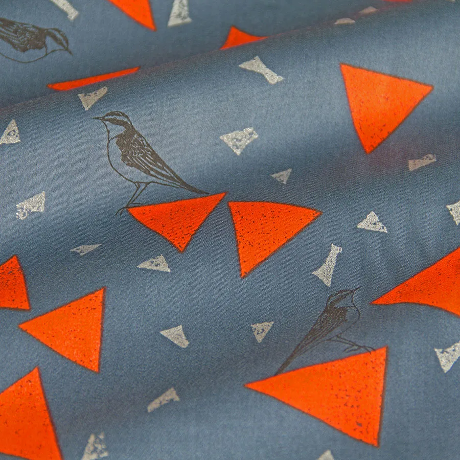 

50cm*110cm Japanese Patchwork Quilting Cloth Sateen Fabric Echino By Etsuko furuya Fragment D