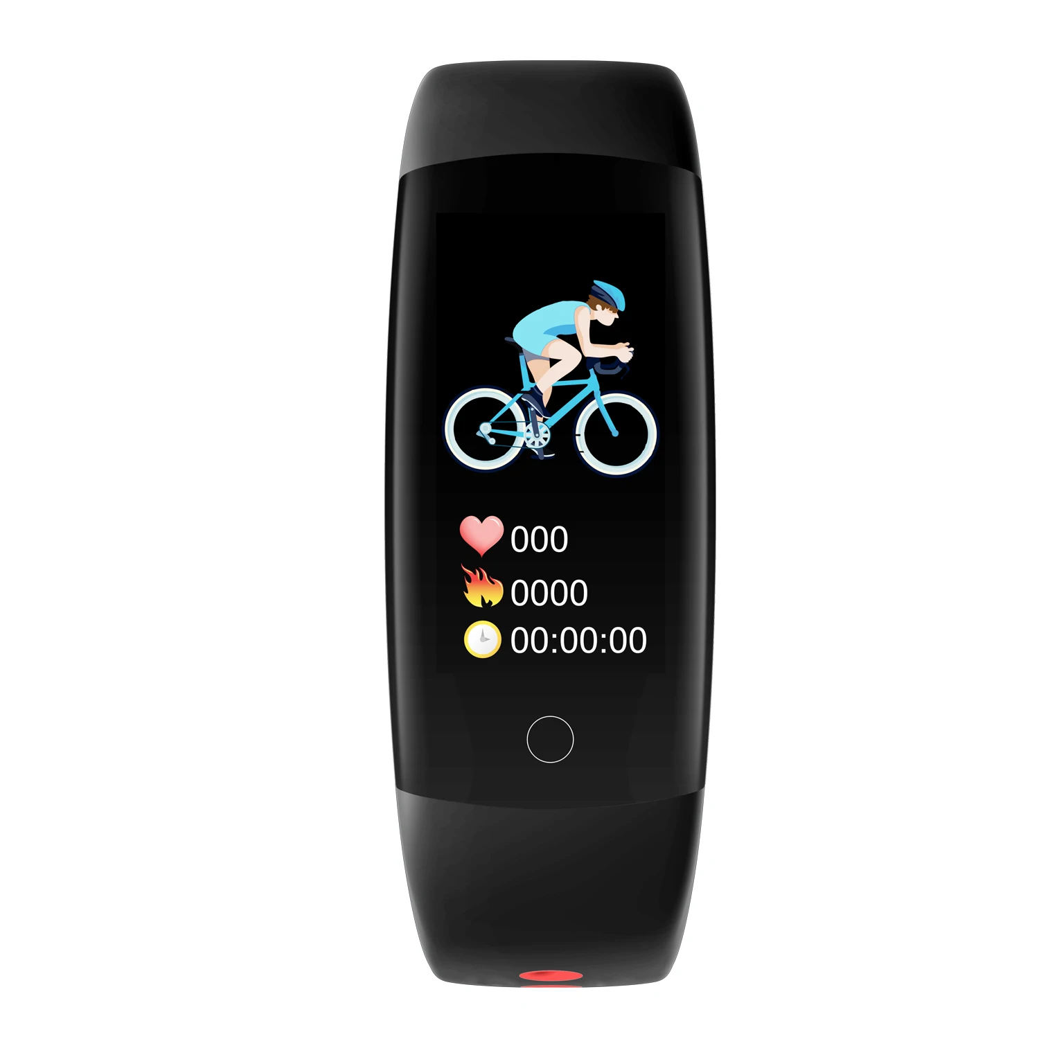 NEW Q6S 0.96 Inch Touch Screen Color Screen Smart Bracelet IP68 Sport Smart Watch Blood Pressure Exercise Heart Rate Monitoring