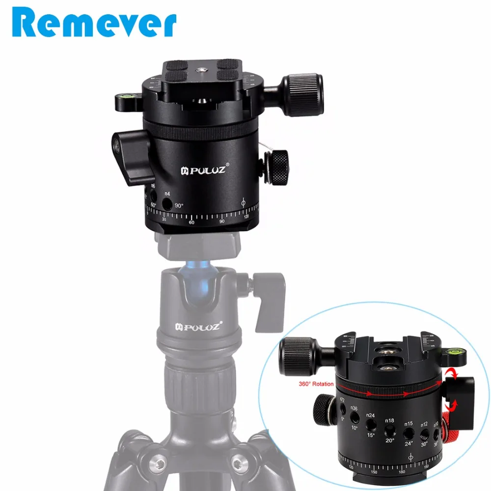 Панорамная головка штатива из алюминиевого сплава для DSLR камер поворот на 360