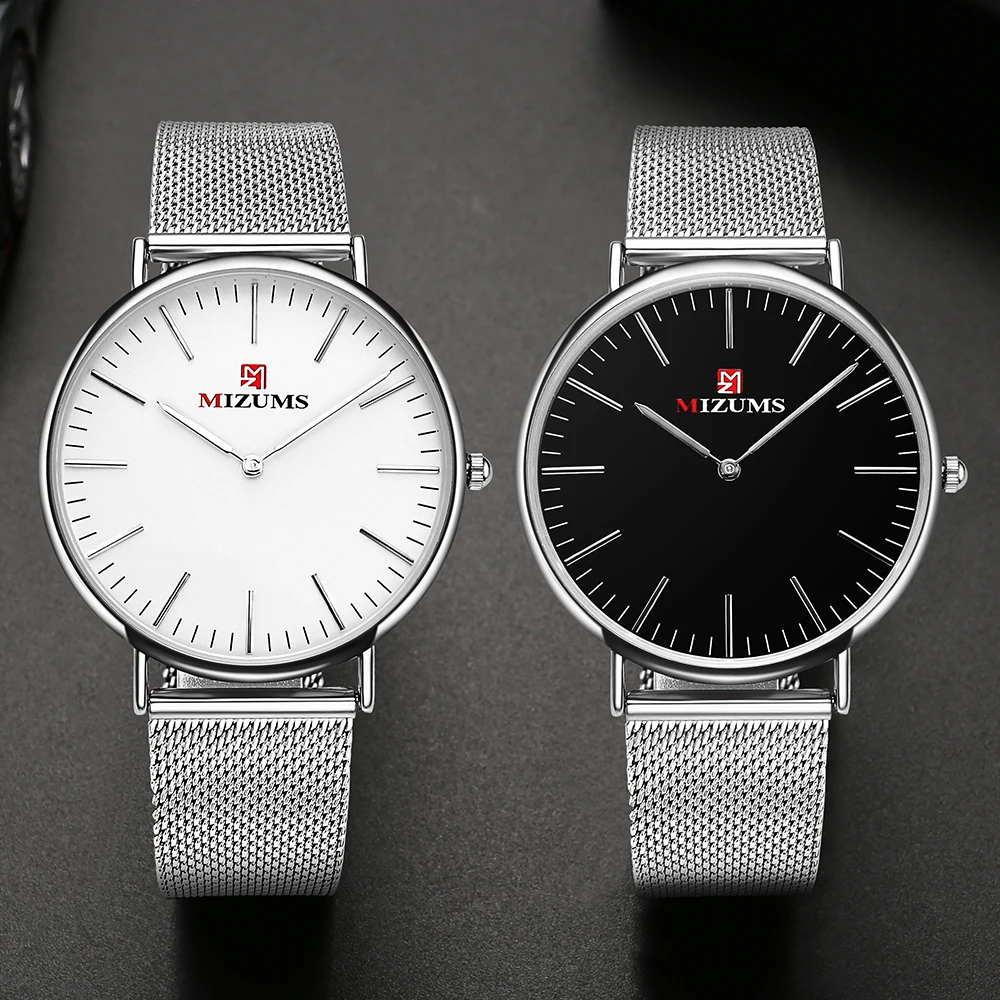 MIZUMS Mens watches top brand luxury Analog Quartz Watch Fashion Ultra Thin Business Casual Simple Waterproof MIZUMS Mens watches top brand luxury Analog Quartz Watch Fashion Ultra Thin Business Casual Simple Waterproof
