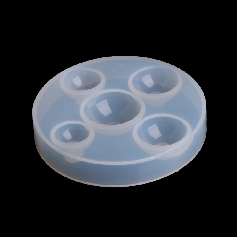 

Hemisphere Half Round Silicone Mold Mould For Resin Pendant Jewelry Making Tool
