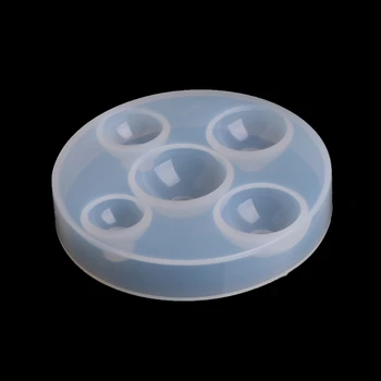 

Hemisphere Half Round Silicone Mold Mould For Resin Pendant Jewelry Making Tool